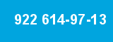 922 614-97-13
